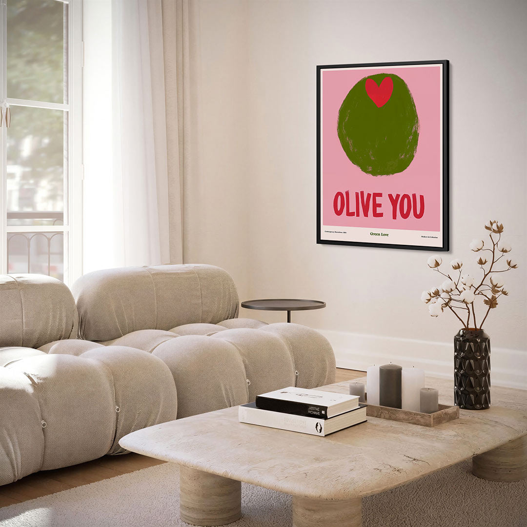 Groene liefde Kunstwerk