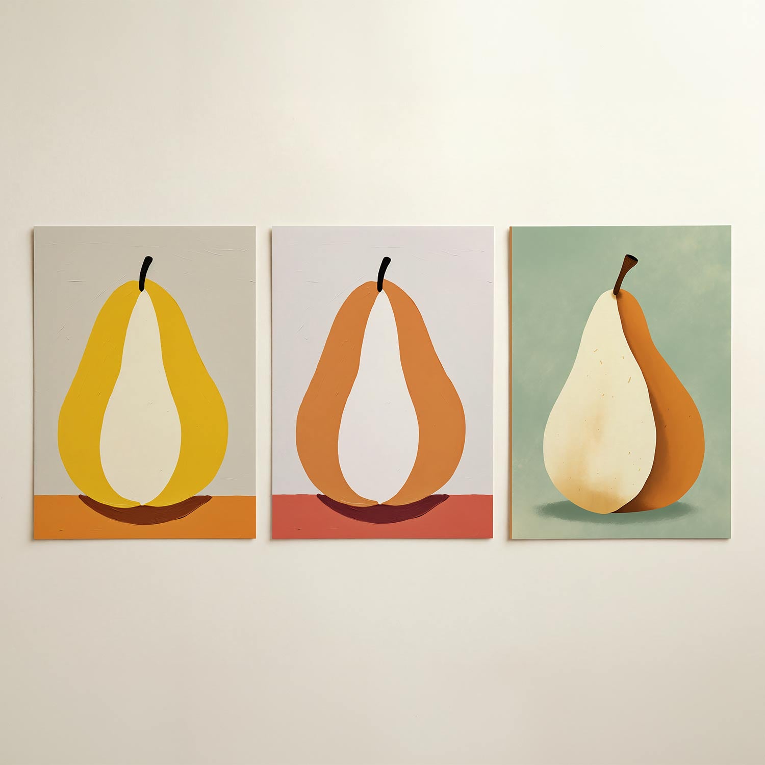 Vruchtvorm en kleur Posterset