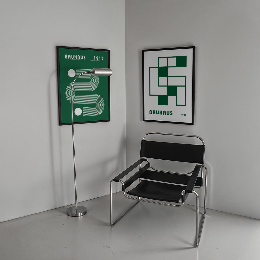 Lijnen en vlakkenspel Posterset