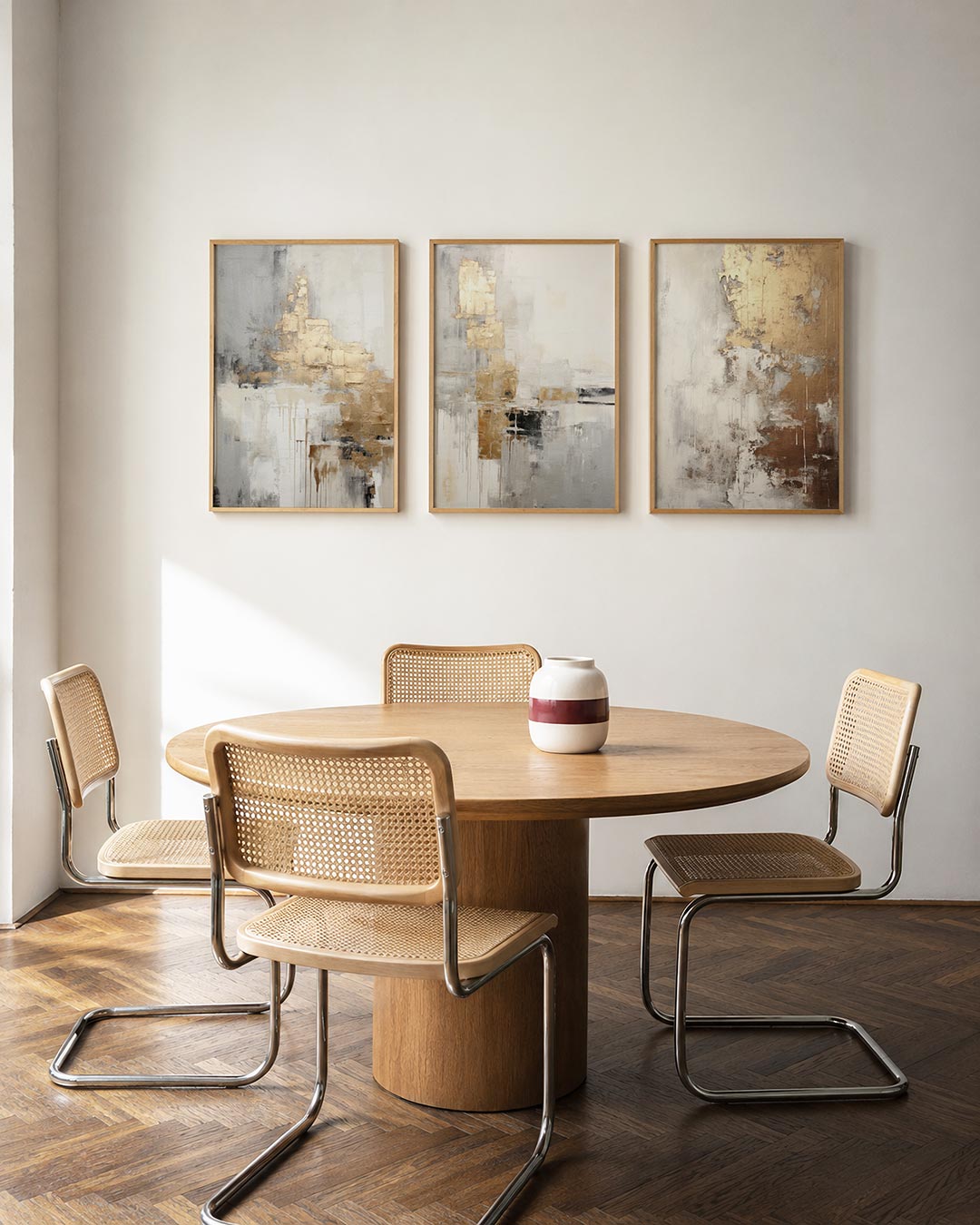 Gouden vloei Posterset