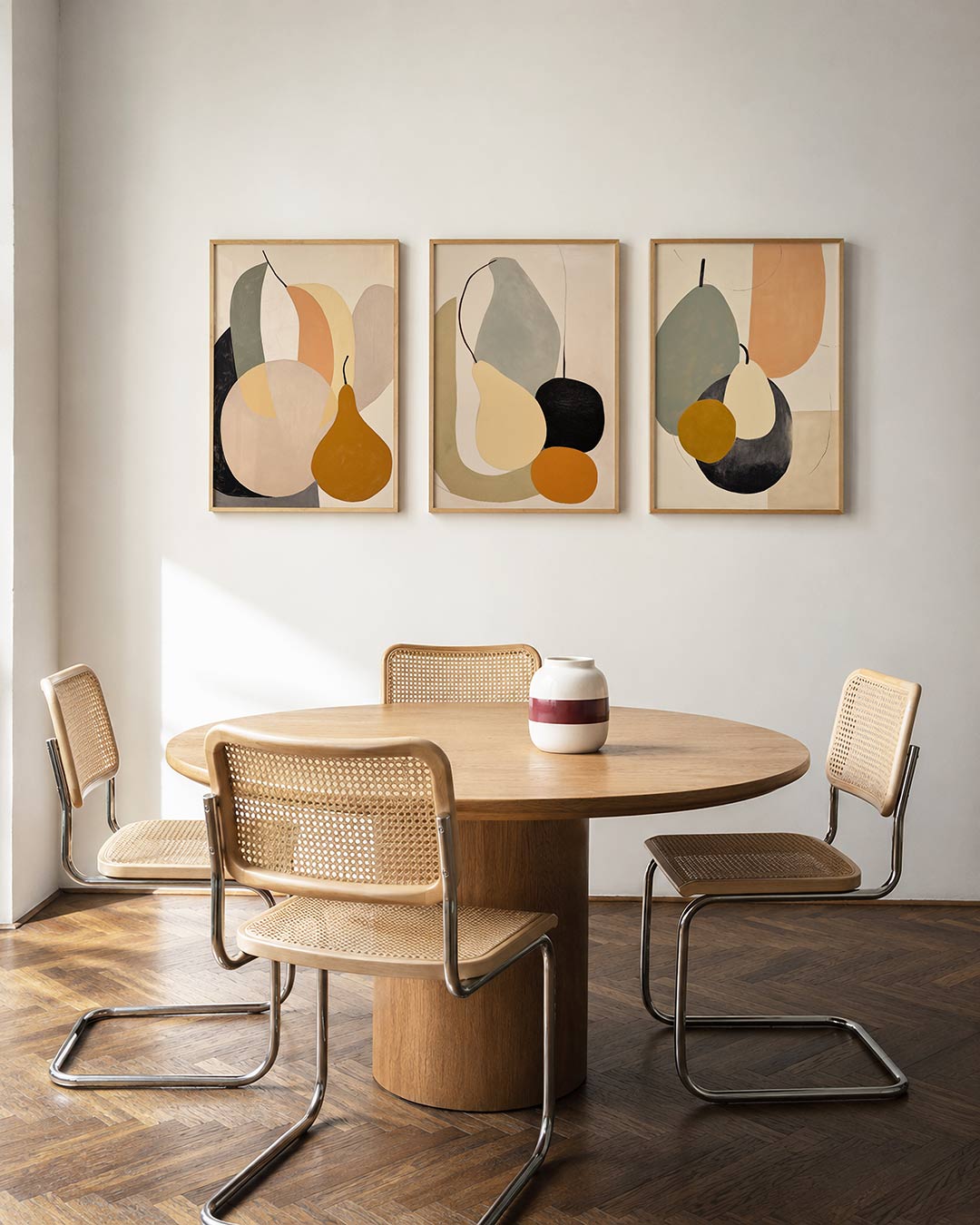 Vorm en kleurenspel Posterset