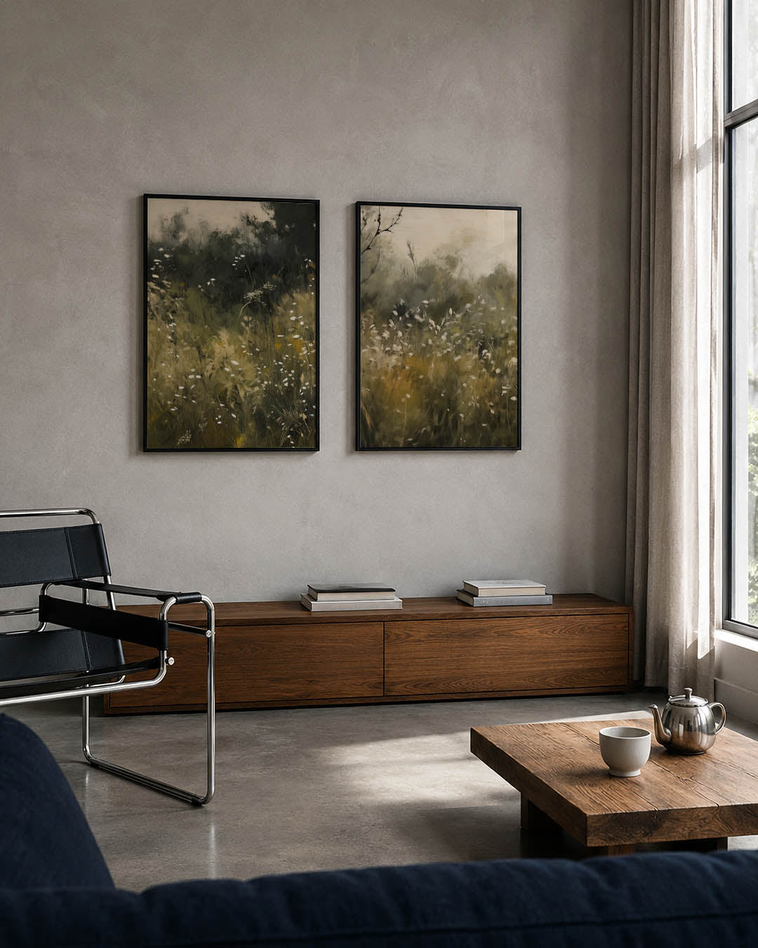 Natuurlijke harmonie Posterset