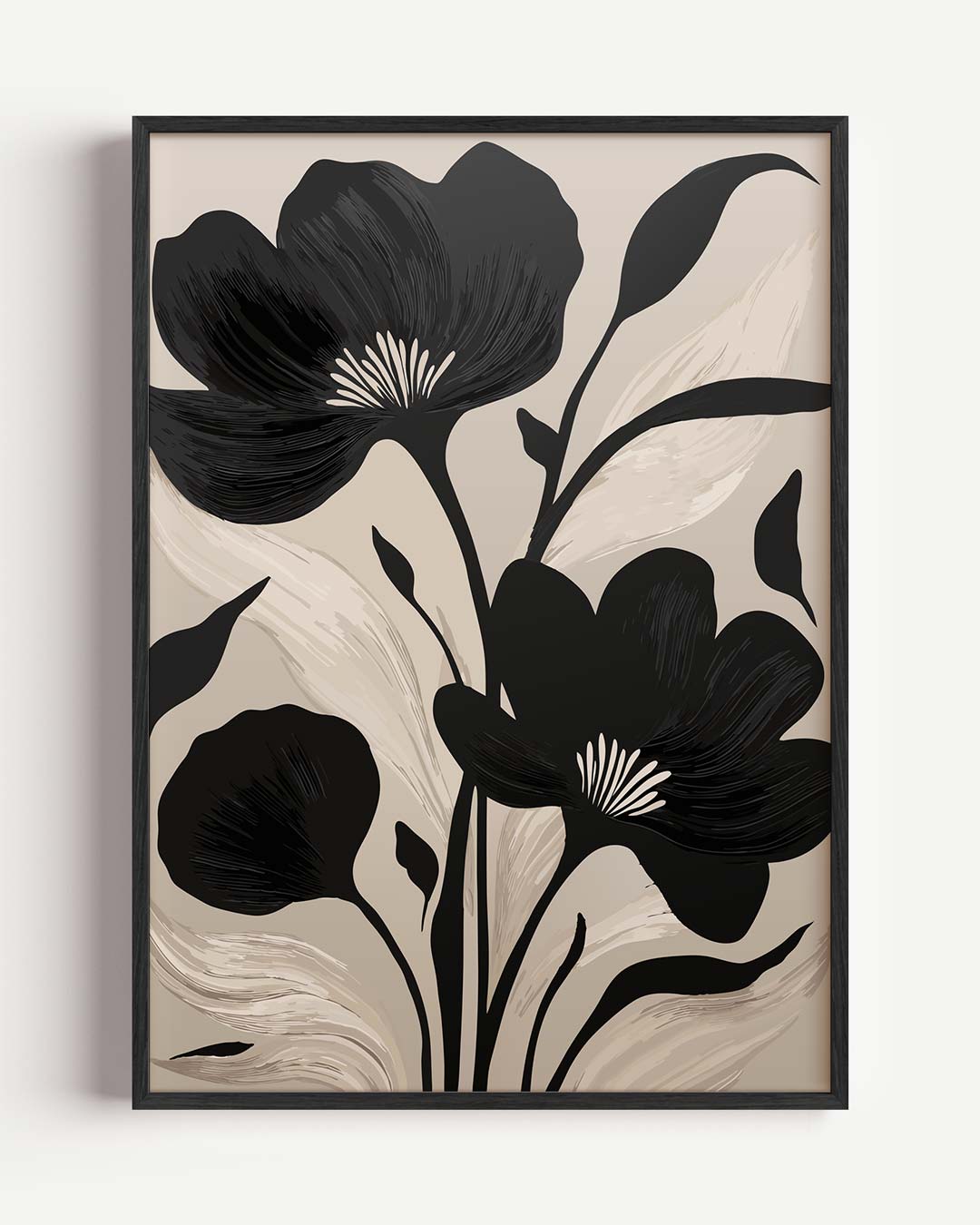 Elegante Bloemenpracht Poster-WallArtistic