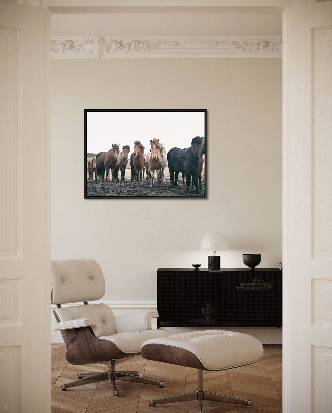 Groep paarden Kunstwerk