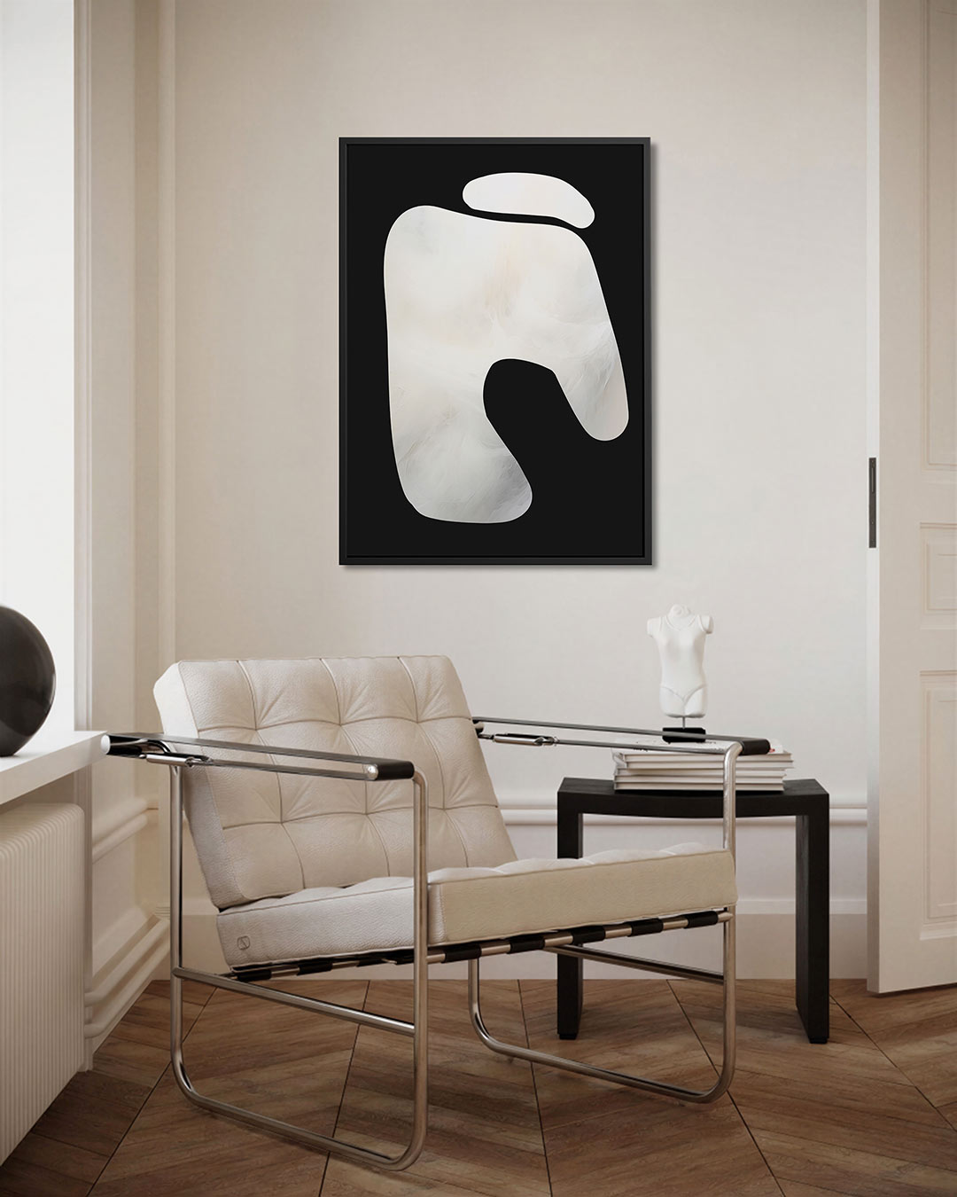 Organische vormen compositie Kunstwerk
