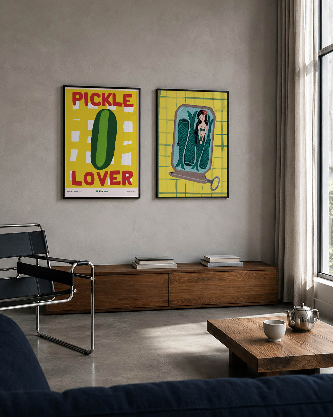 Kleurrijke expressie Posterset