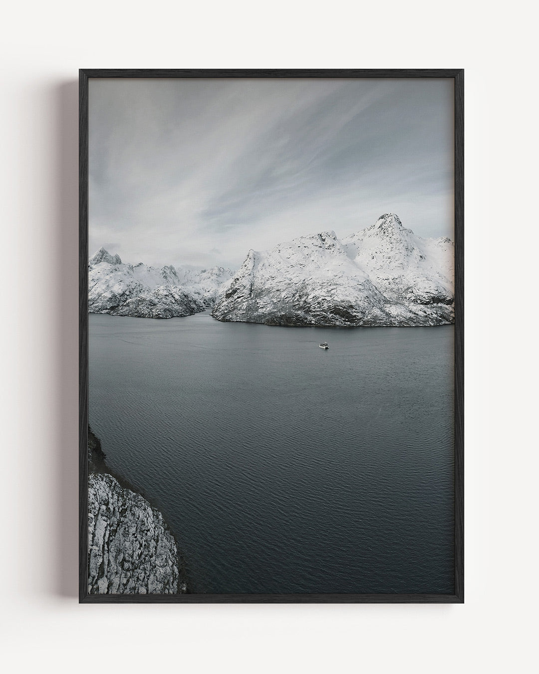 Rustige berglandschap Poster