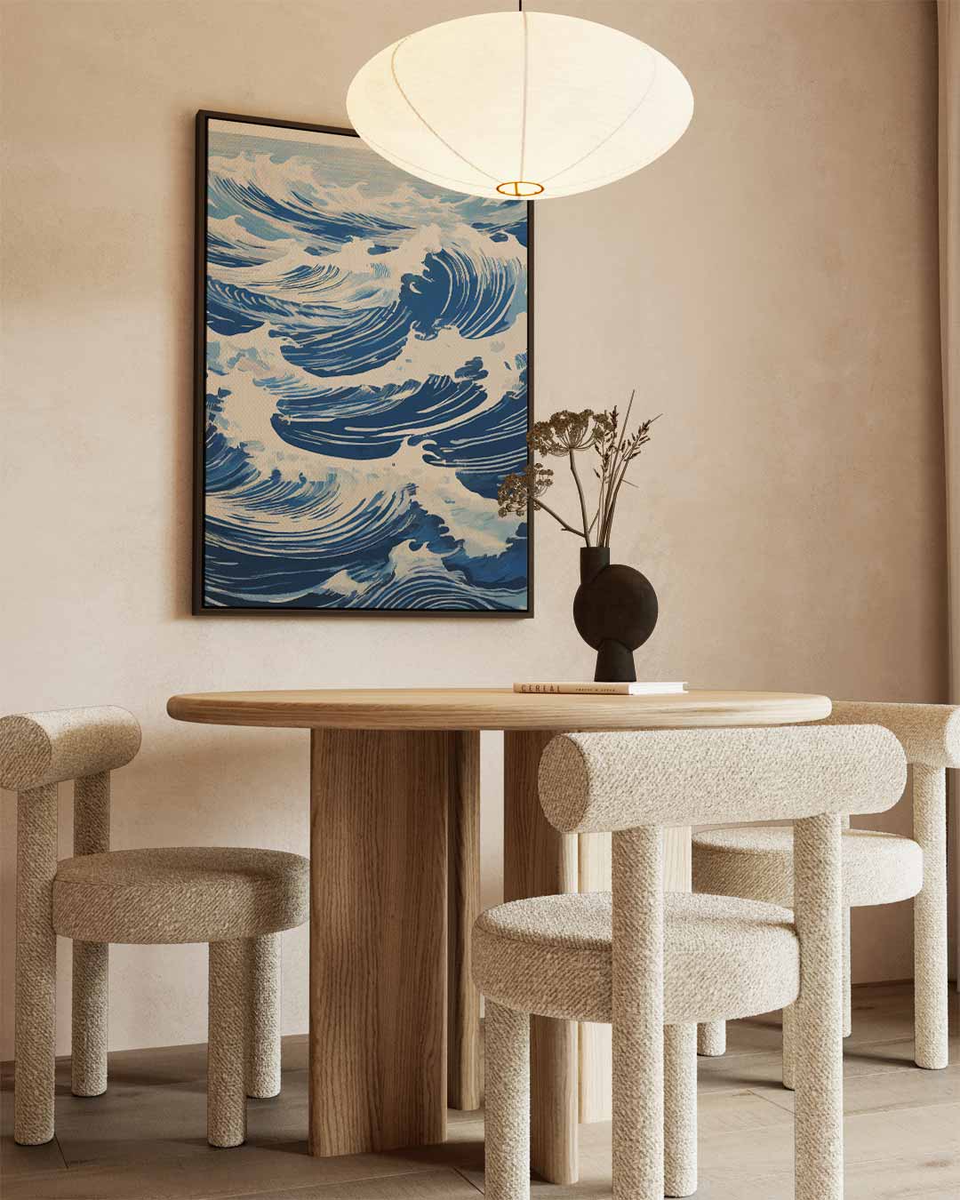 Golven van de Oceaan Kunstwerk-canvas-dibond-plexiglas-wanddecoratie-WallArtistic