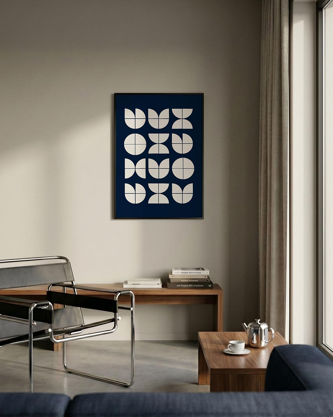 Vormritme en balans Poster