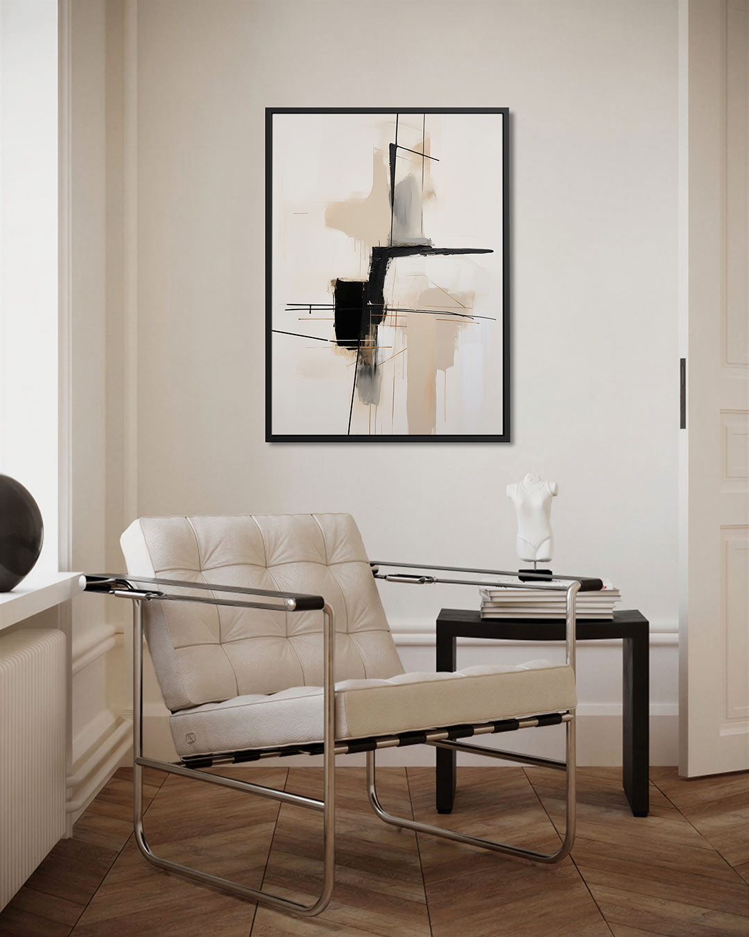 Geometrische lijnen Kunstwerk
