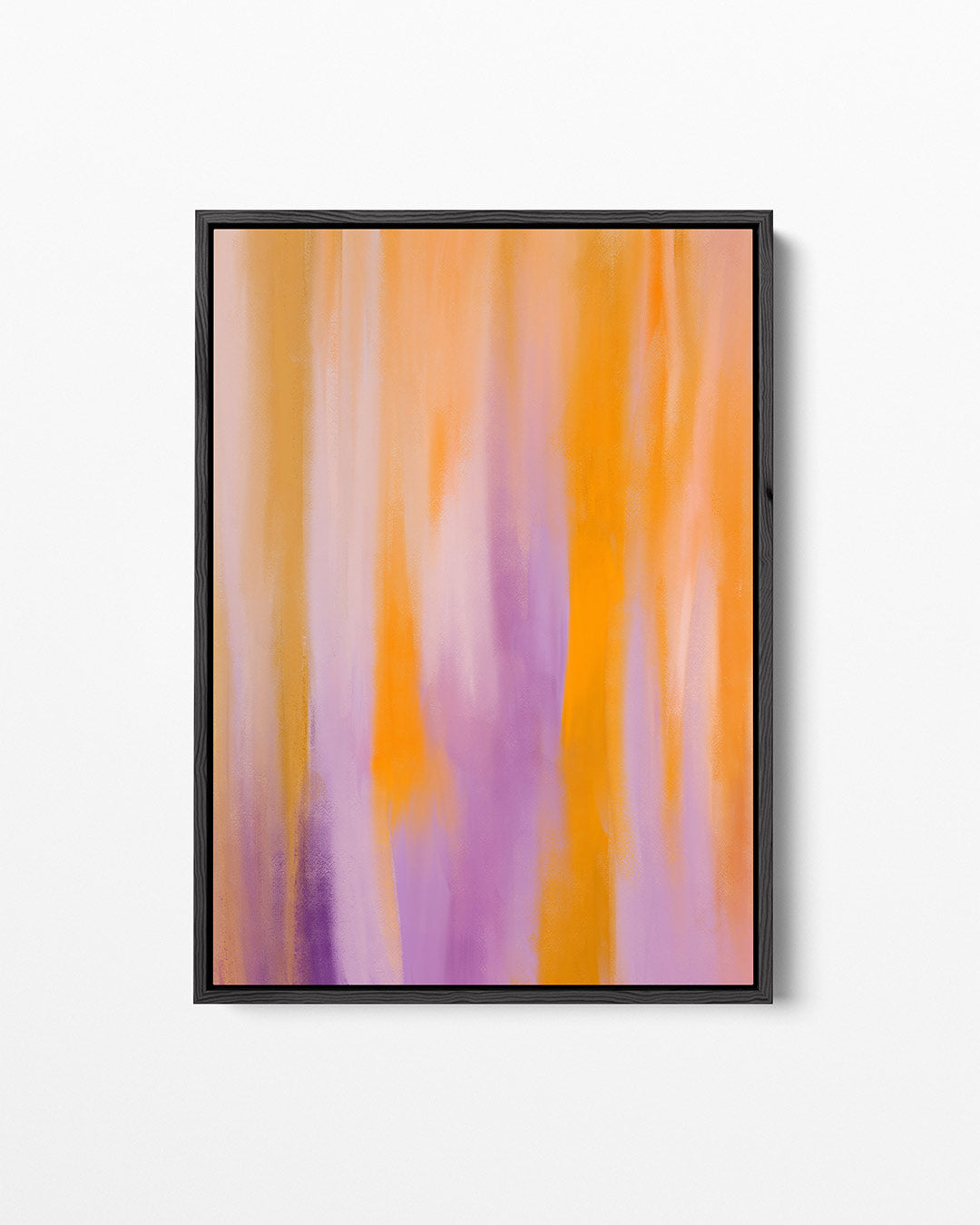 Vloeiende kleurencompositie Kunstwerk
