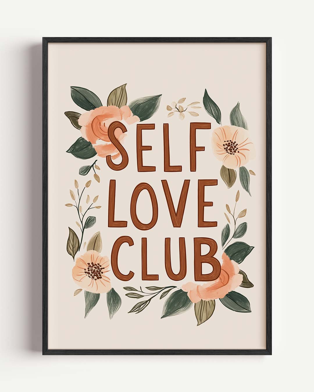 Self Love Club Poster-WallArtistic