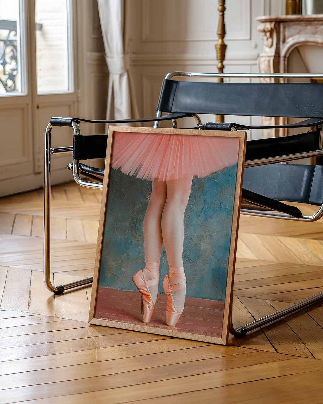 Elegante Balletschoonheid Poster-WallArtistic