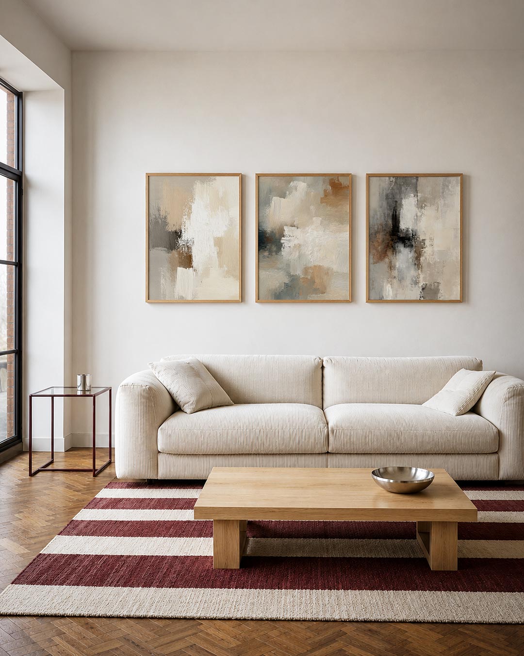Zachte kleurvlakken Posterset