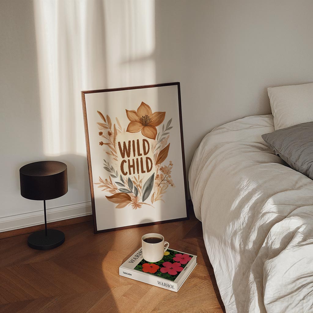 Wild Child Botanische Poster-WallArtistic