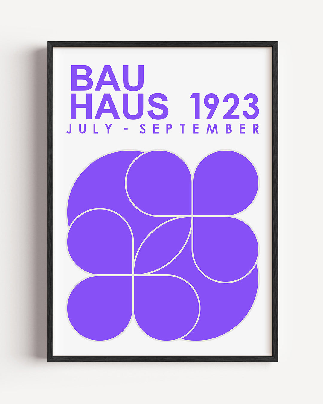 Vormen en vlakken Poster