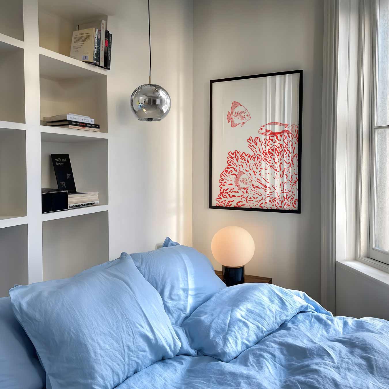 Retro Onderwaterwereld Poster-WallArtistic