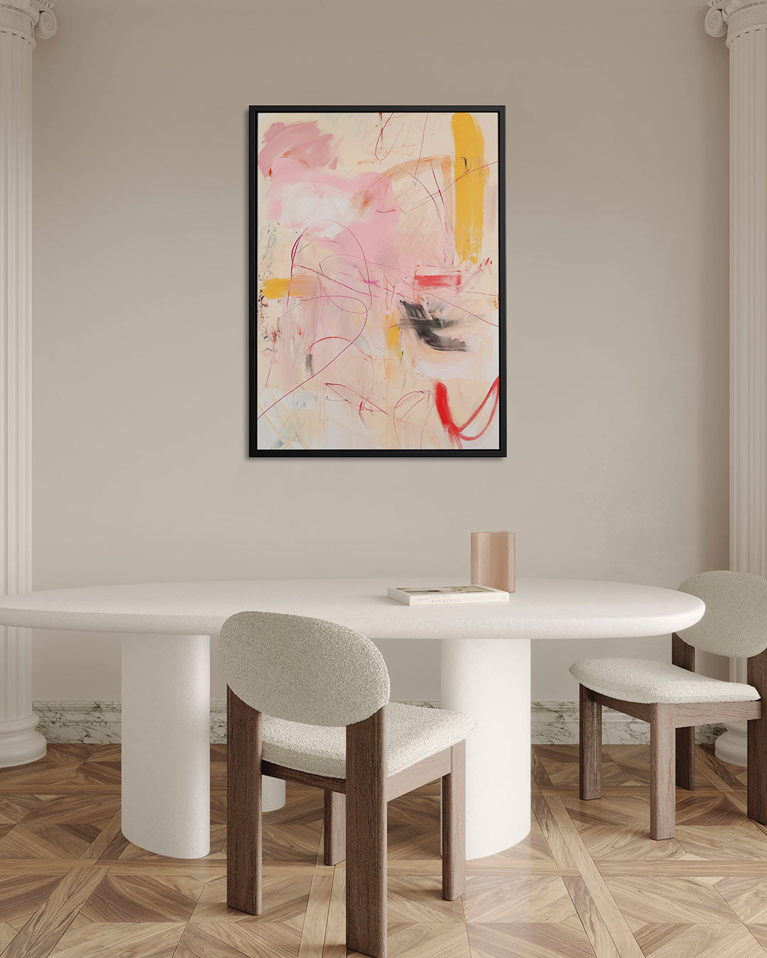 Kleurencompositie Kunstwerk