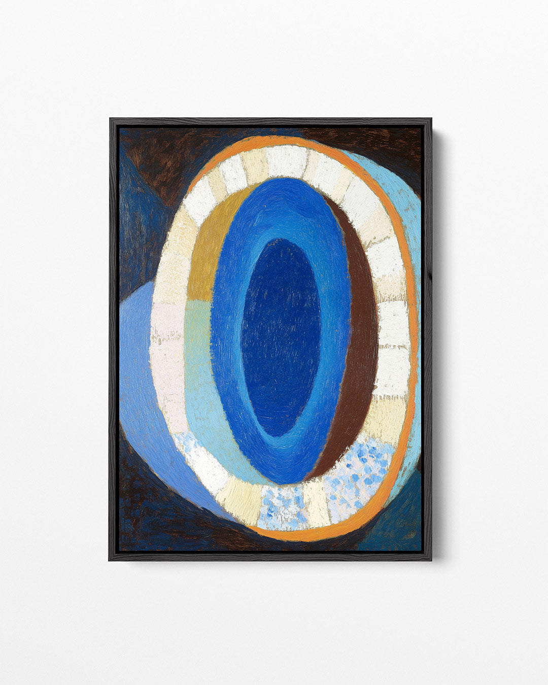 Kleurrijke cirkelvormen Kunstwerk