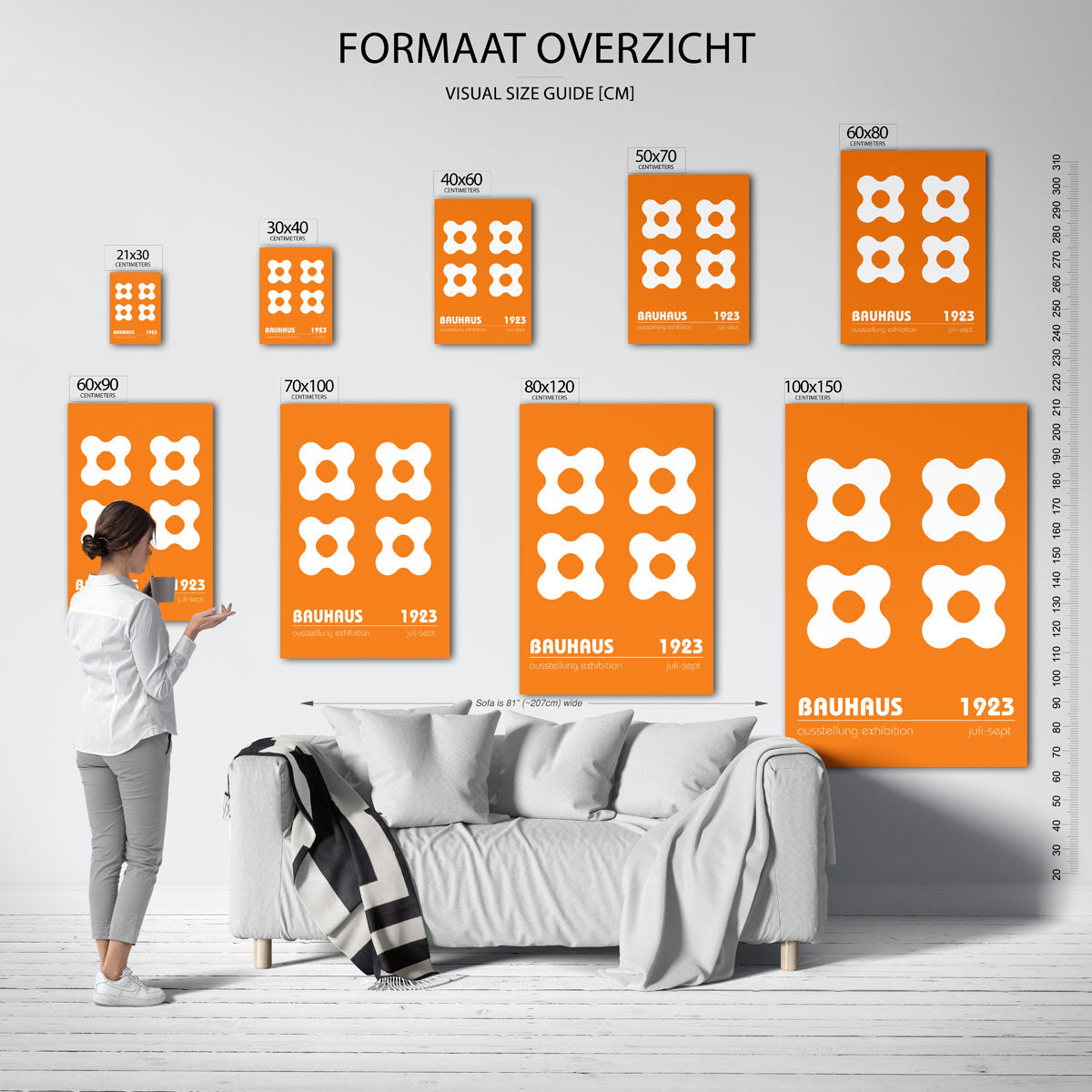 Vormen en vlakken Poster