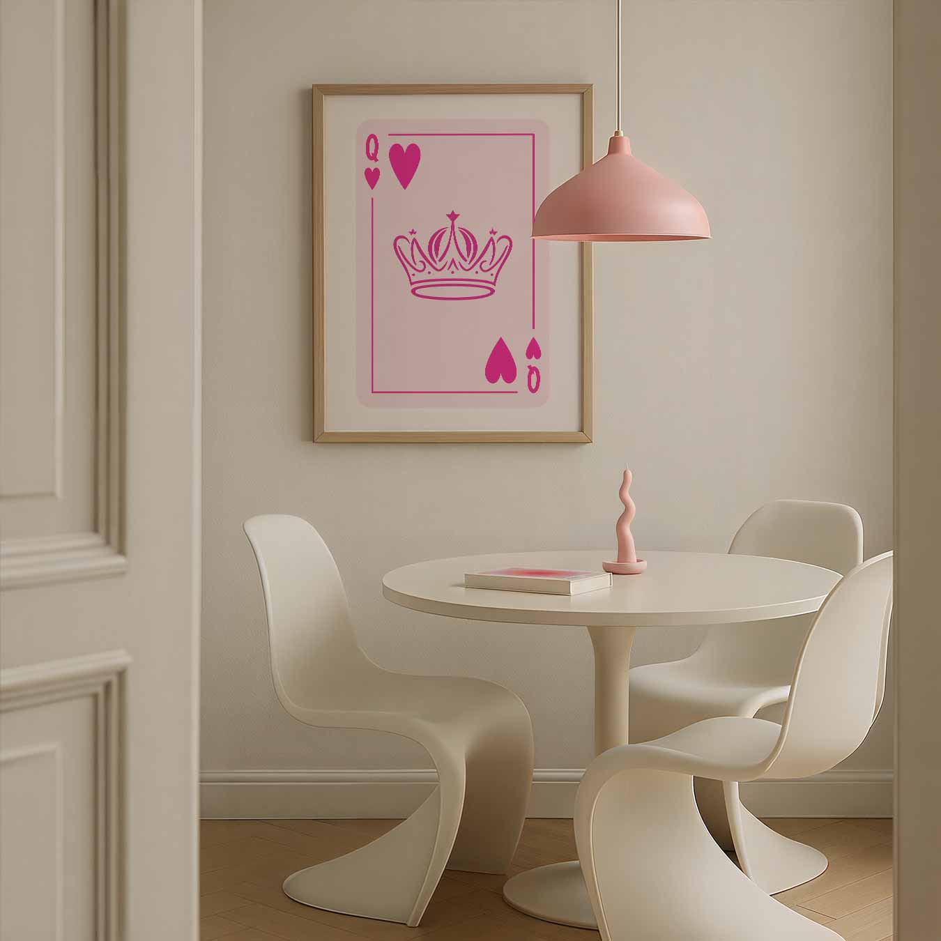 Koningin van Harten Poster-WallArtistic