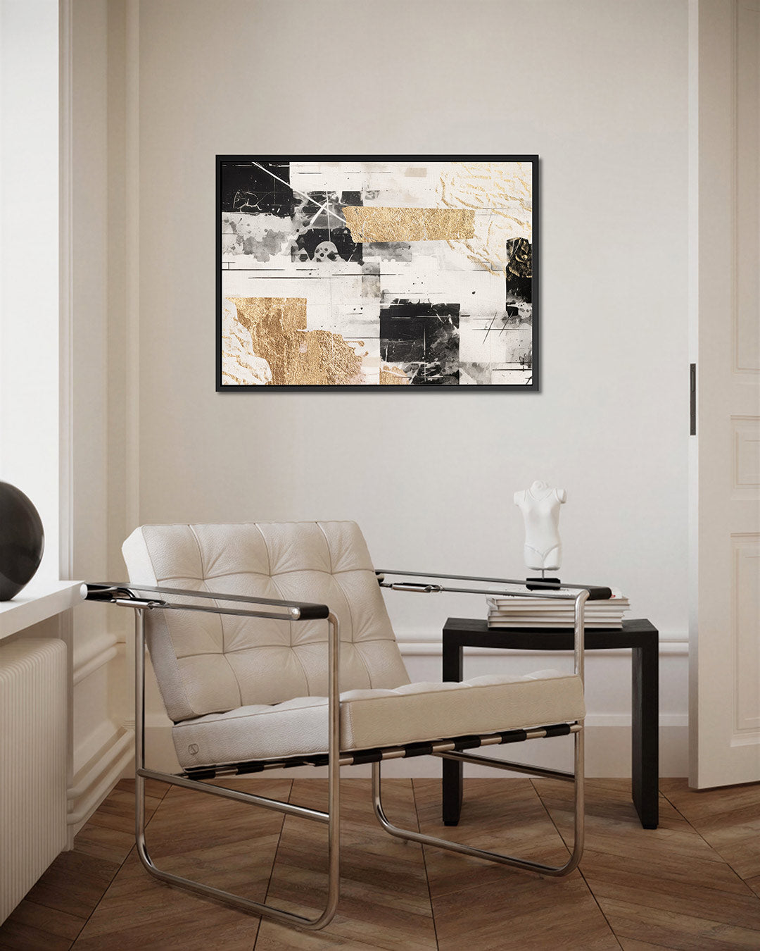 Gelaagde compositie Kunstwerk