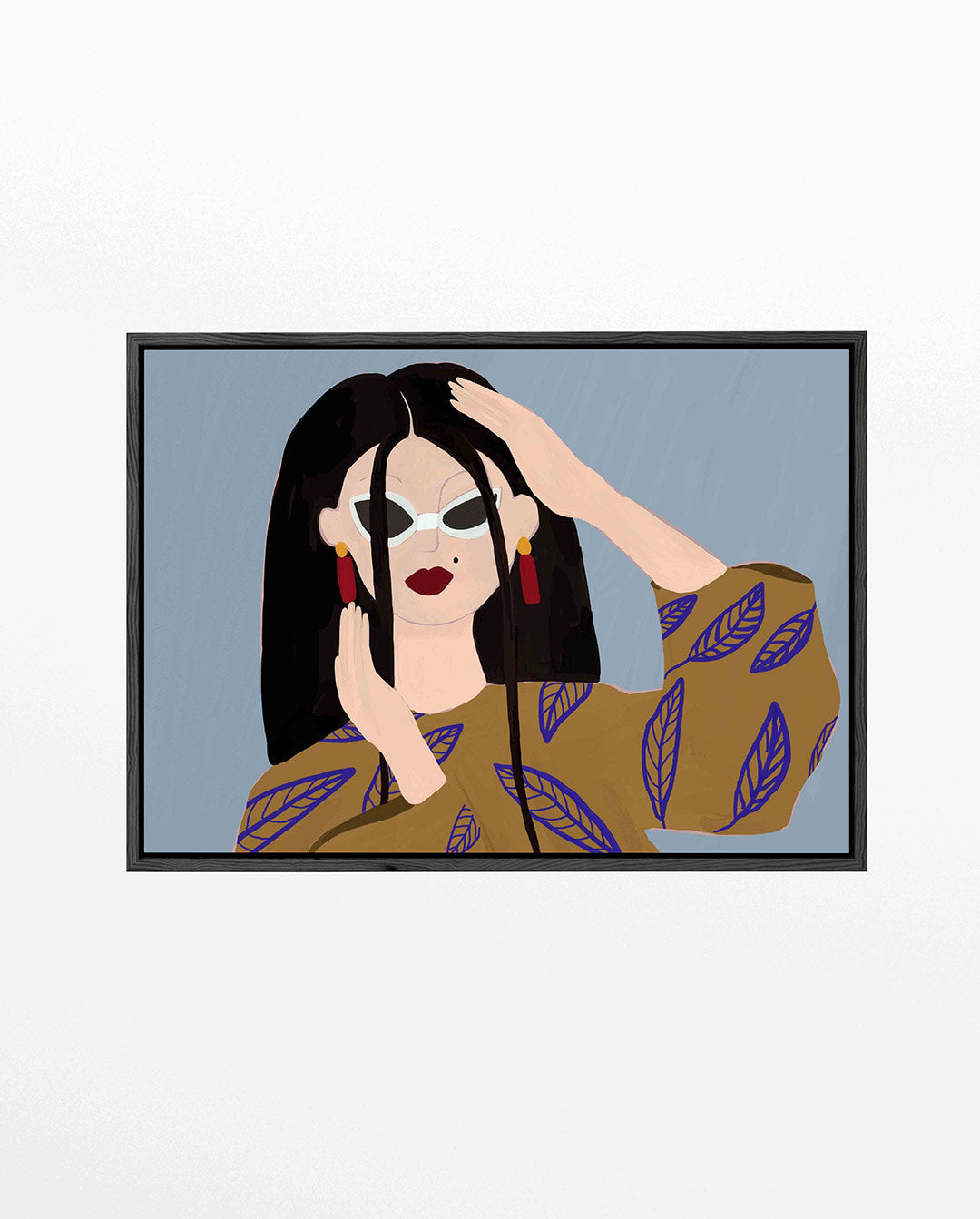 Vrouwelijk portret Kunstwerk