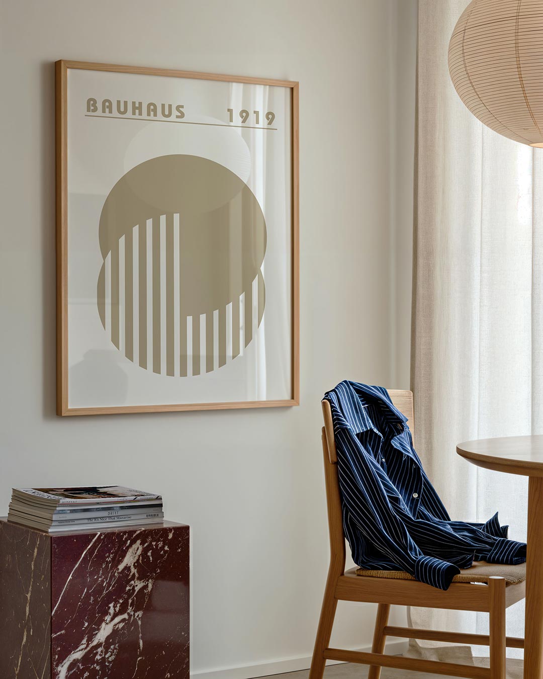 Geometrische compositie met cirkels
