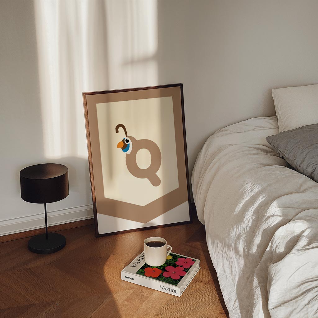 Vrolijke Kwakkel Poster-WallArtistic