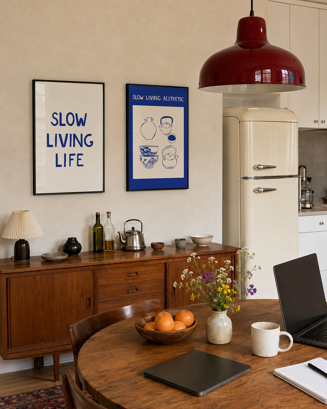 Typografie en rust Posterset