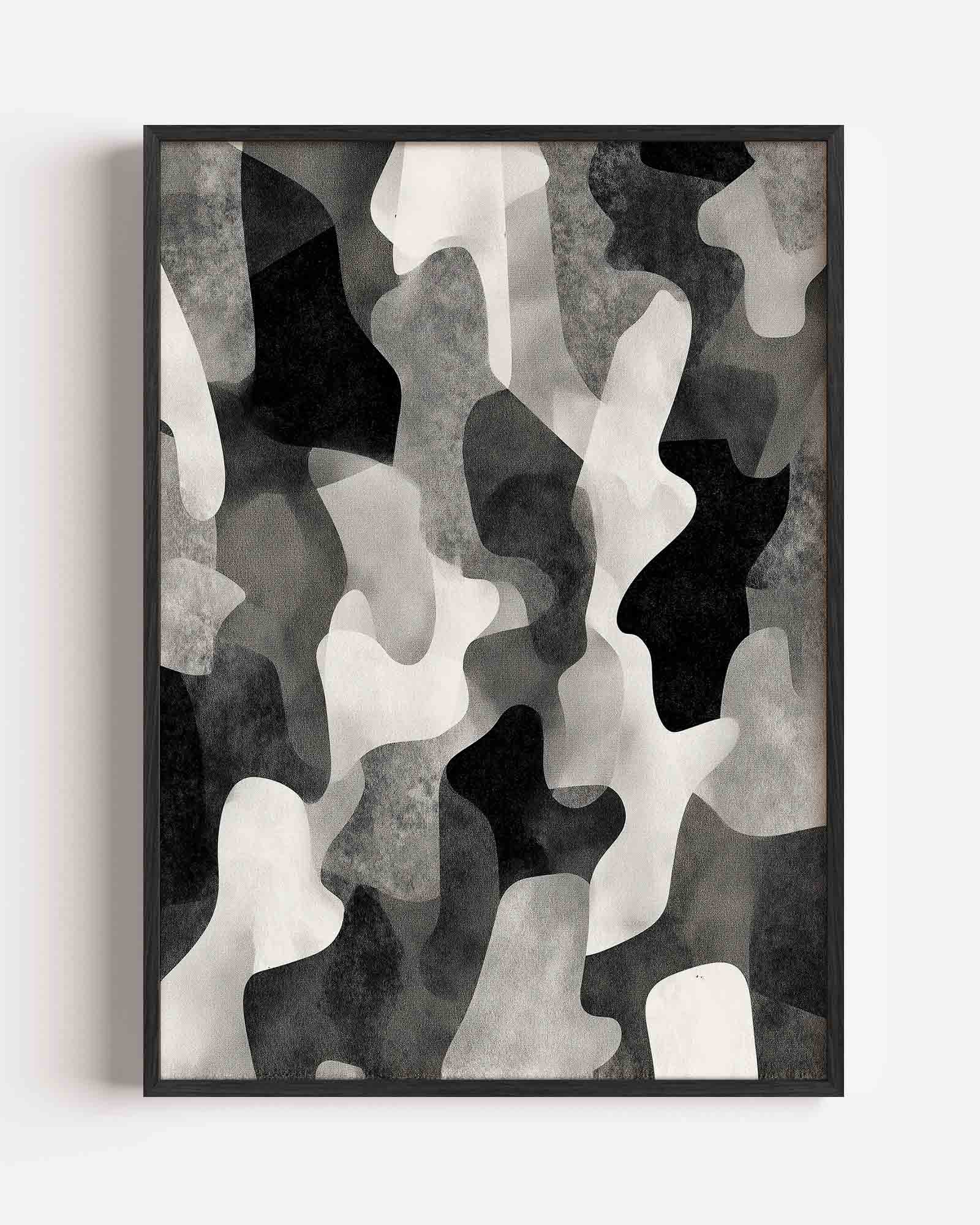 Abstracte vormen Poster