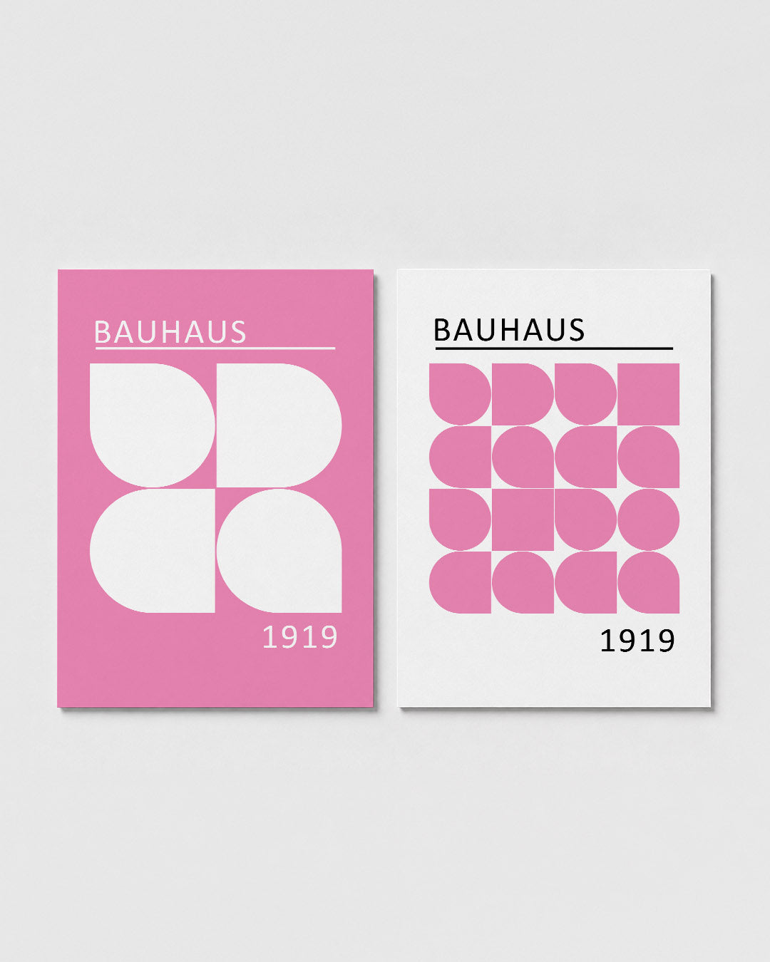 Vormen en kleurvlakken Posterset