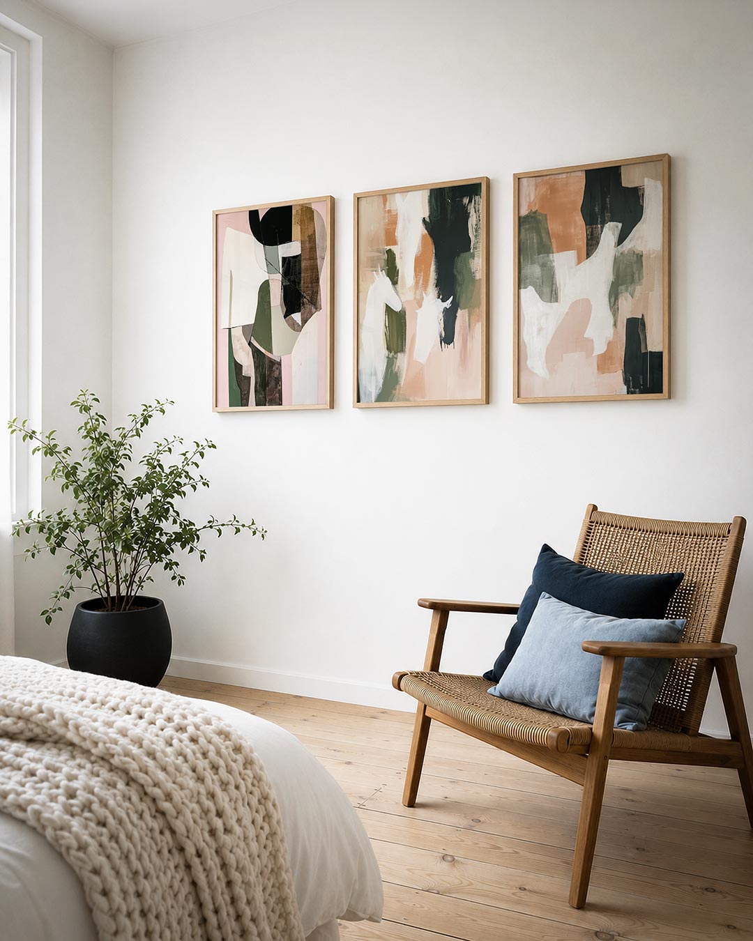 Vorm en kleurenspel Posterset
