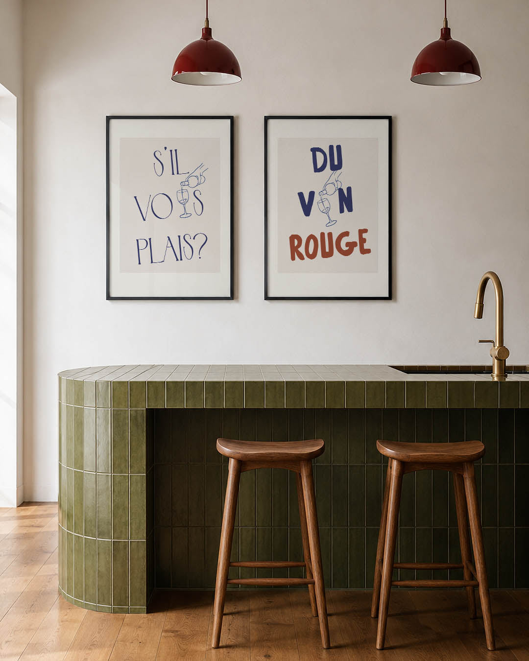 Wijn en woorden Posterset