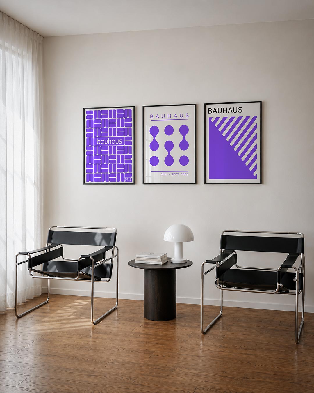 Vormritme en kleur Posterset