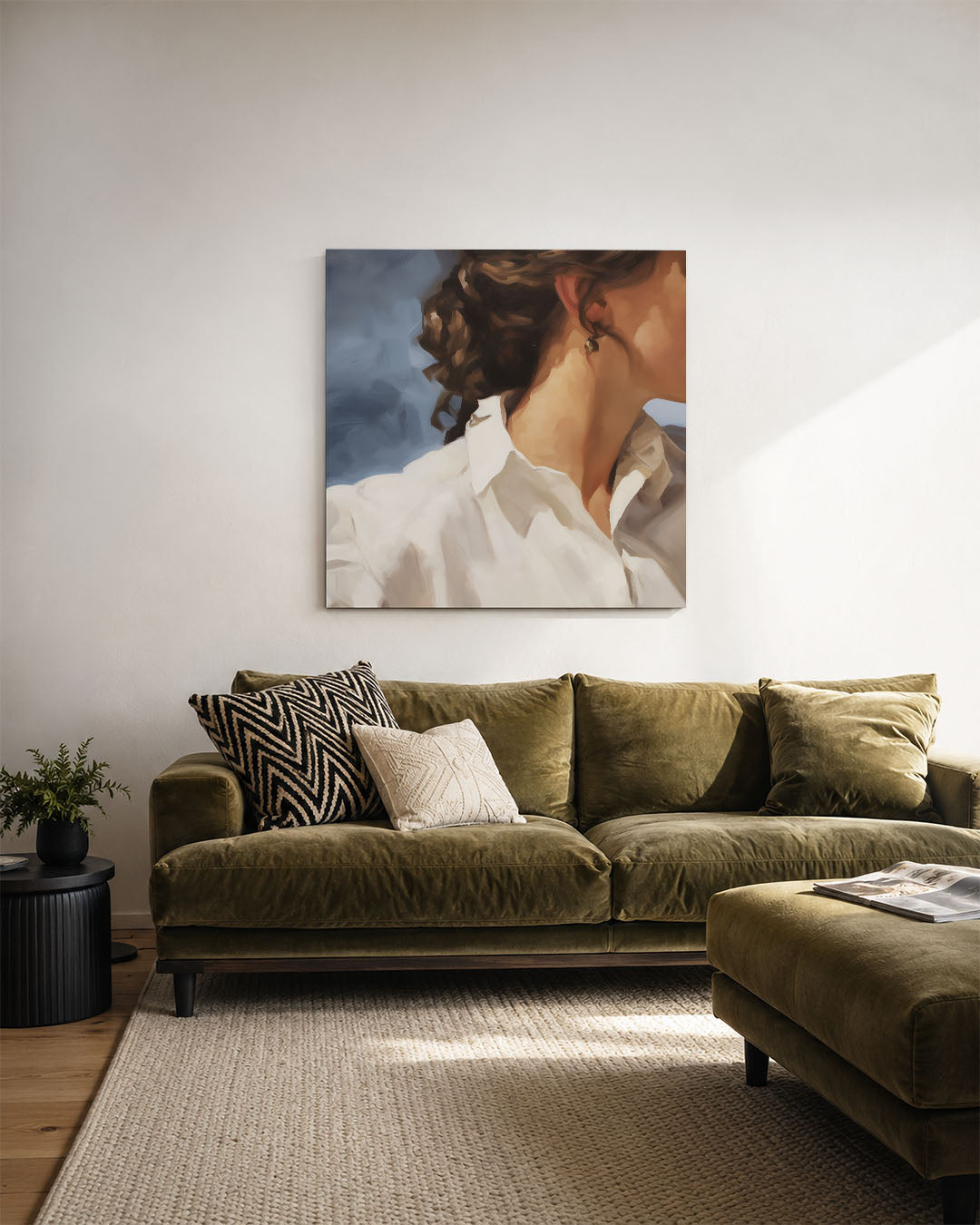 Portretstudie Kunstwerk