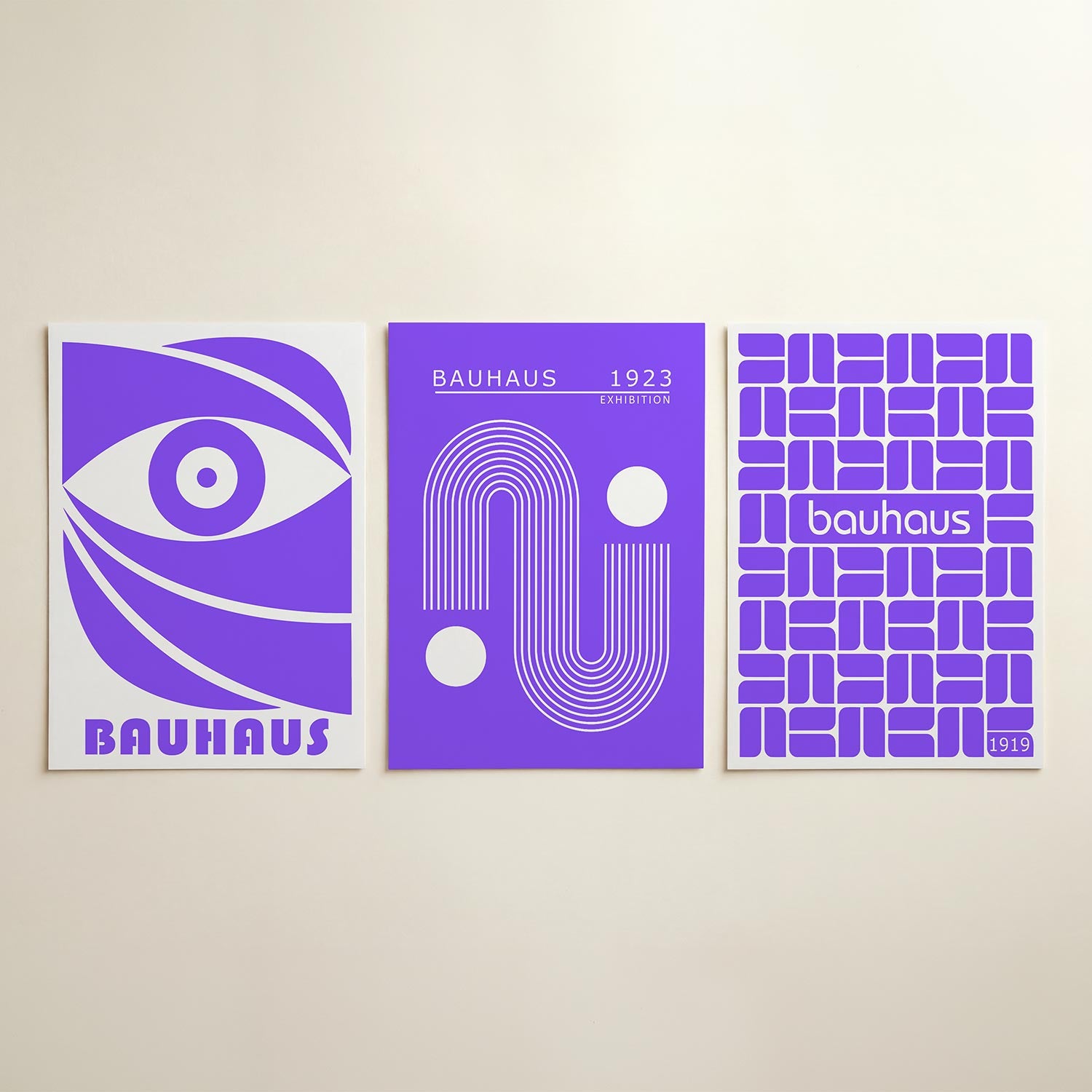 Oog en lijnen Posterset