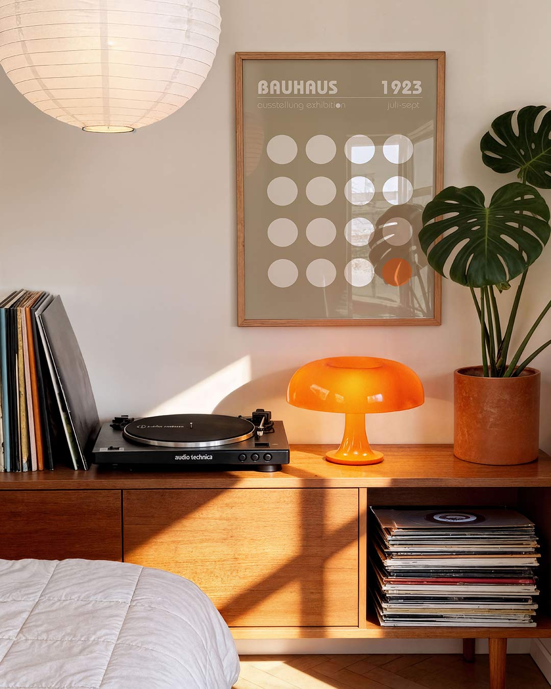 Cirkelpatroon en kleur Poster