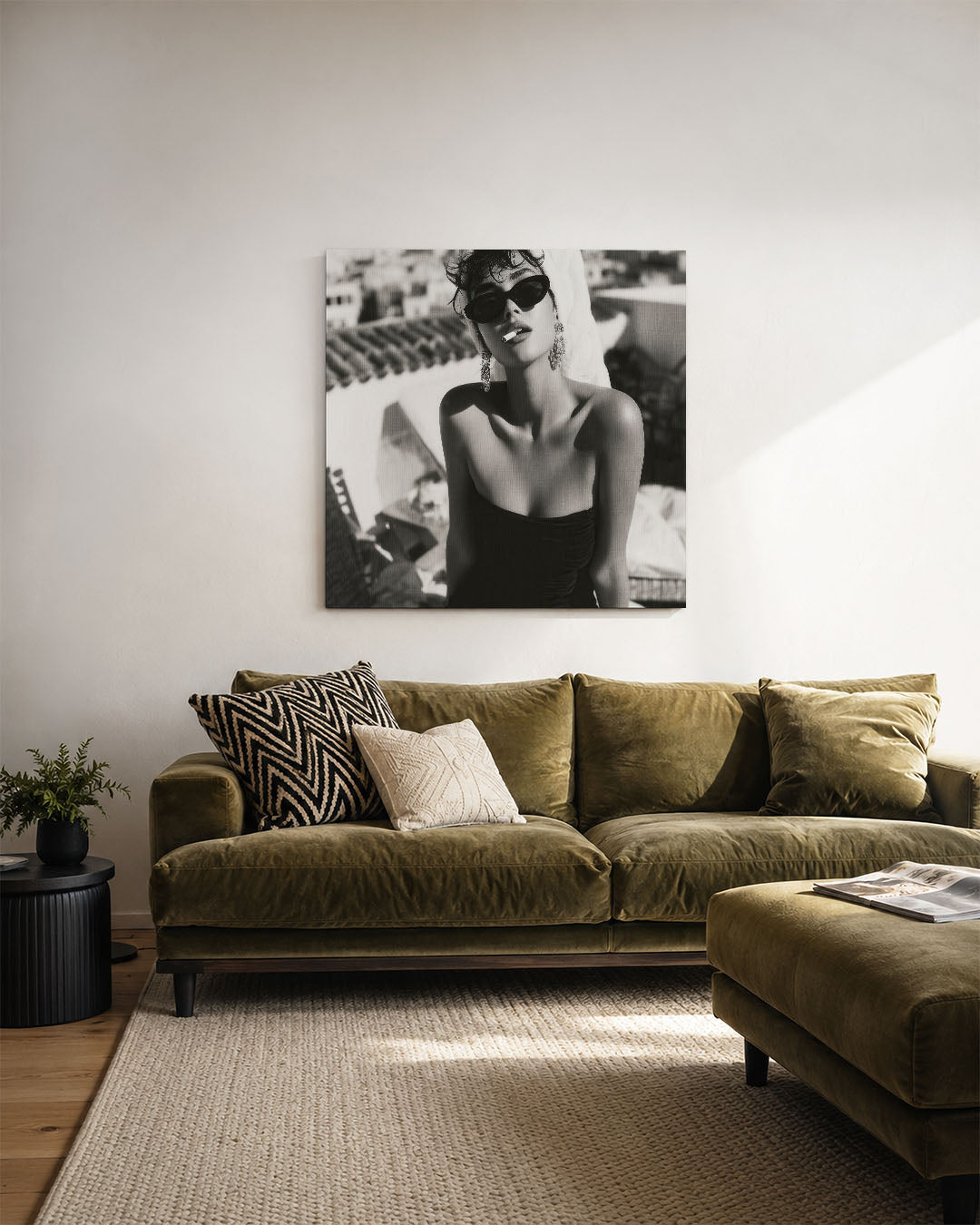 Zwart wit fotografie Kunstwerk