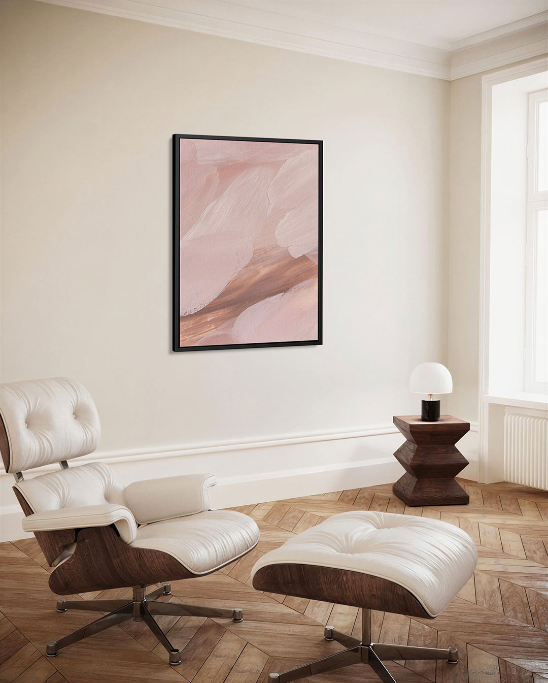 Zachte penseelstreken Kunstwerk