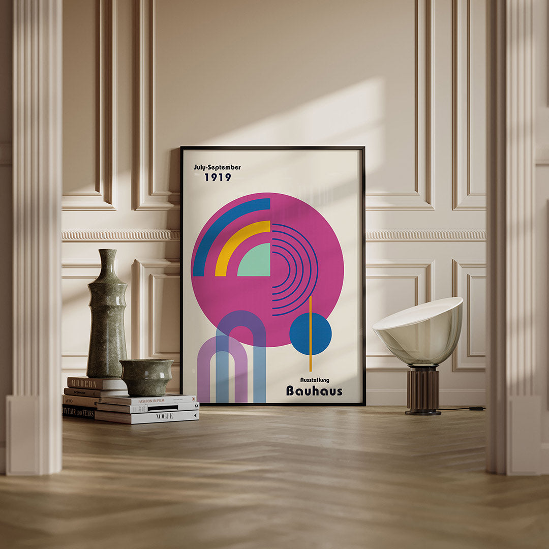 Vormen en vlakkenspel Poster