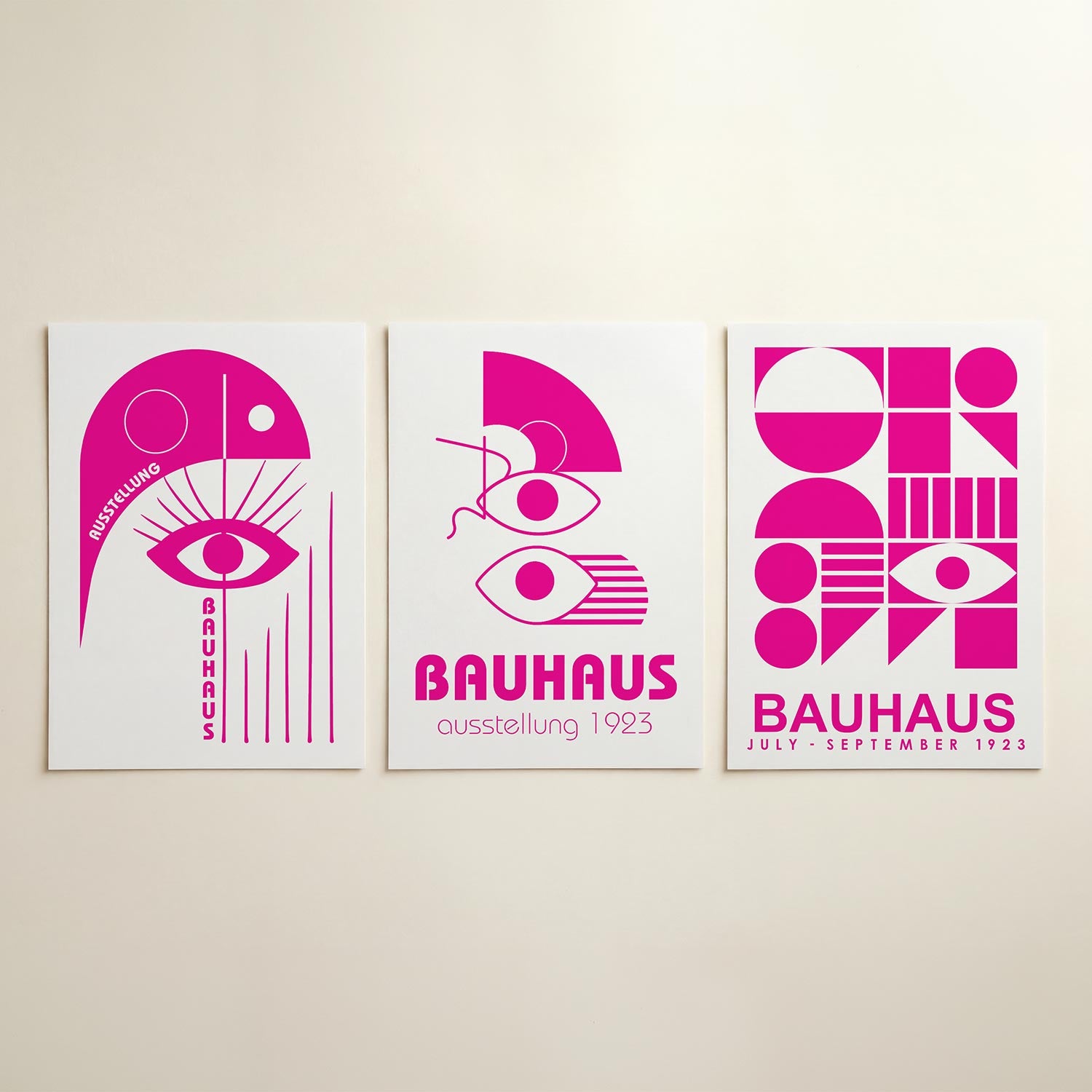 Oog en lijnen Posterset