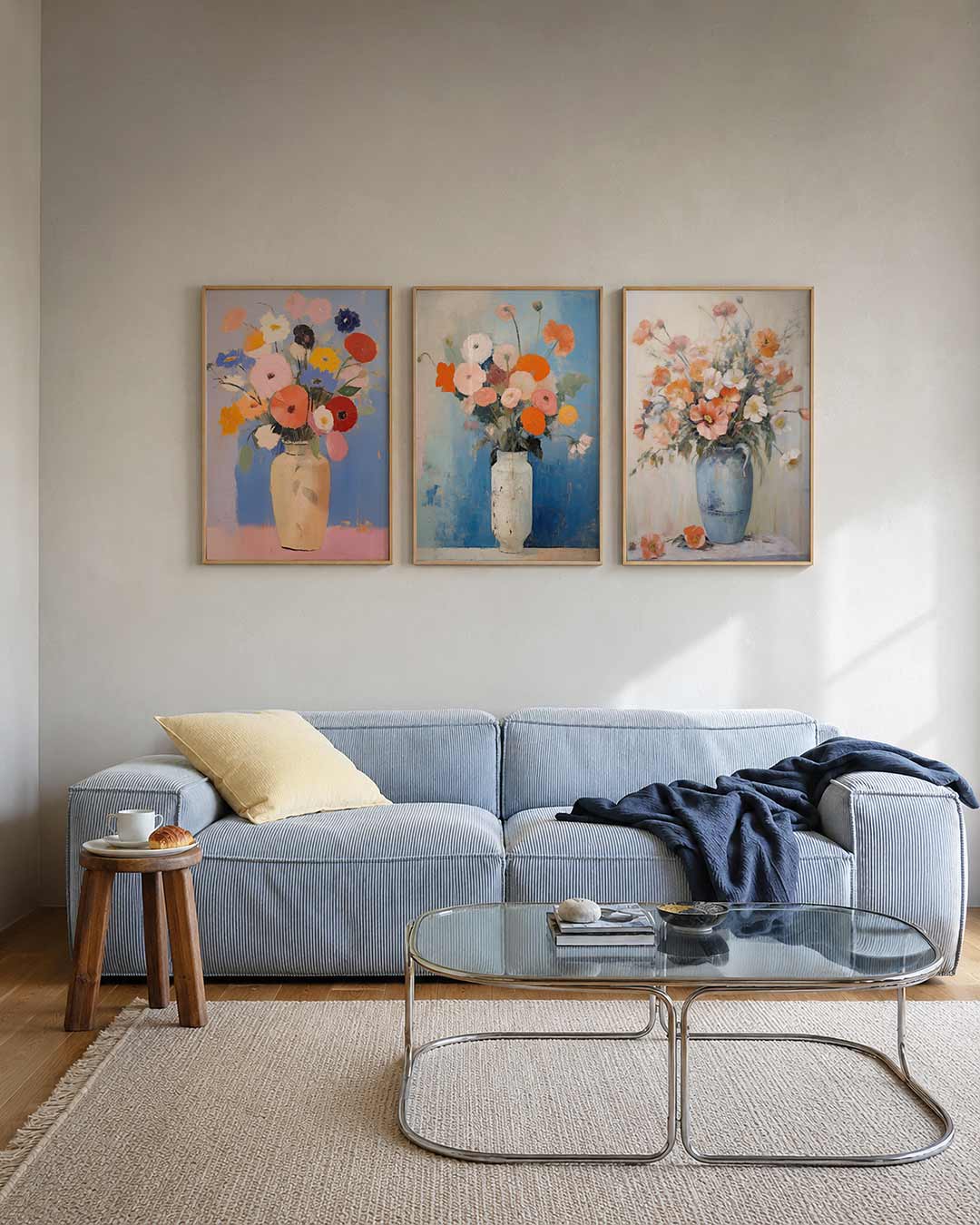 Bloemrijke kleurenpracht Posterset