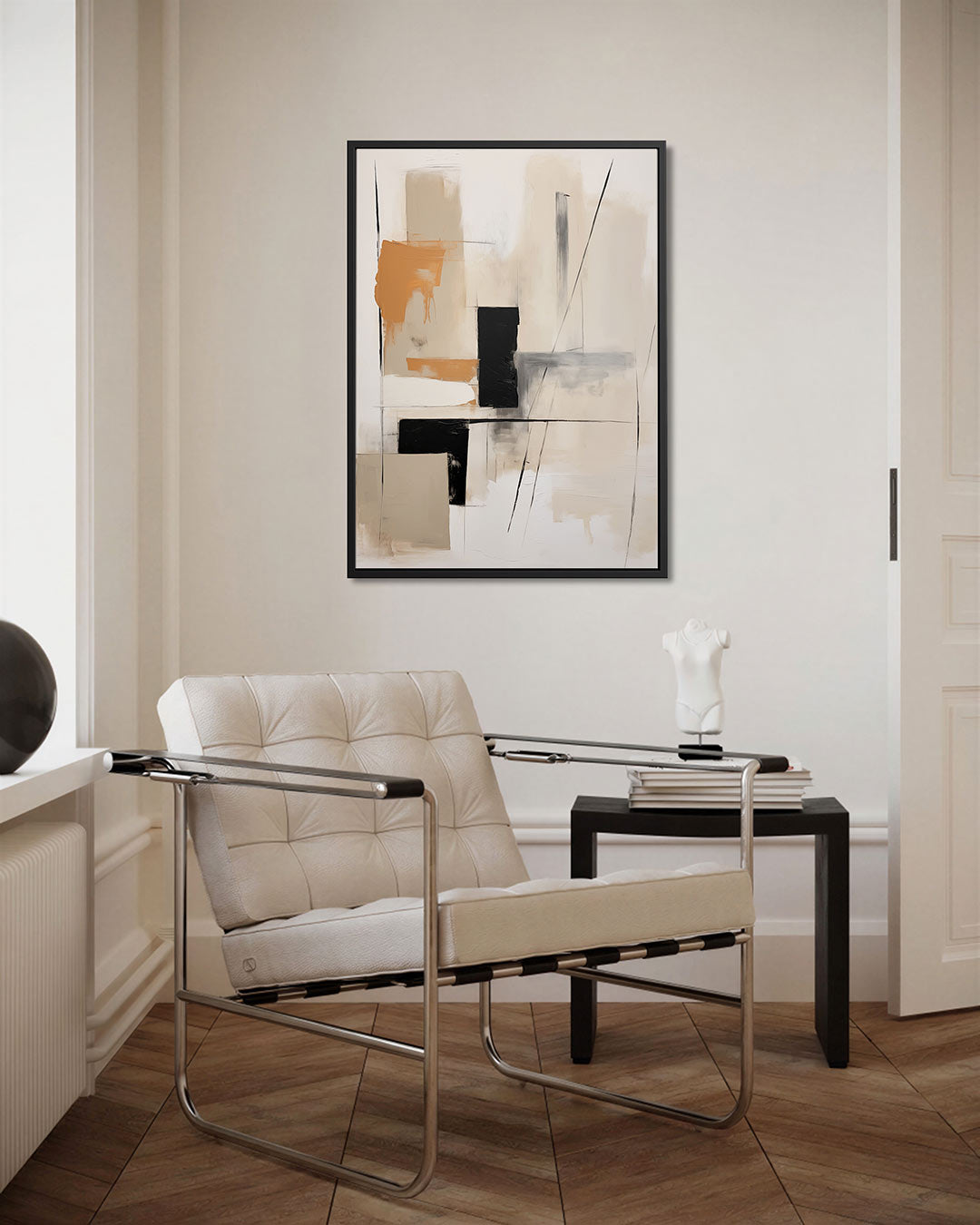Geometrische lijnen Kunstwerk