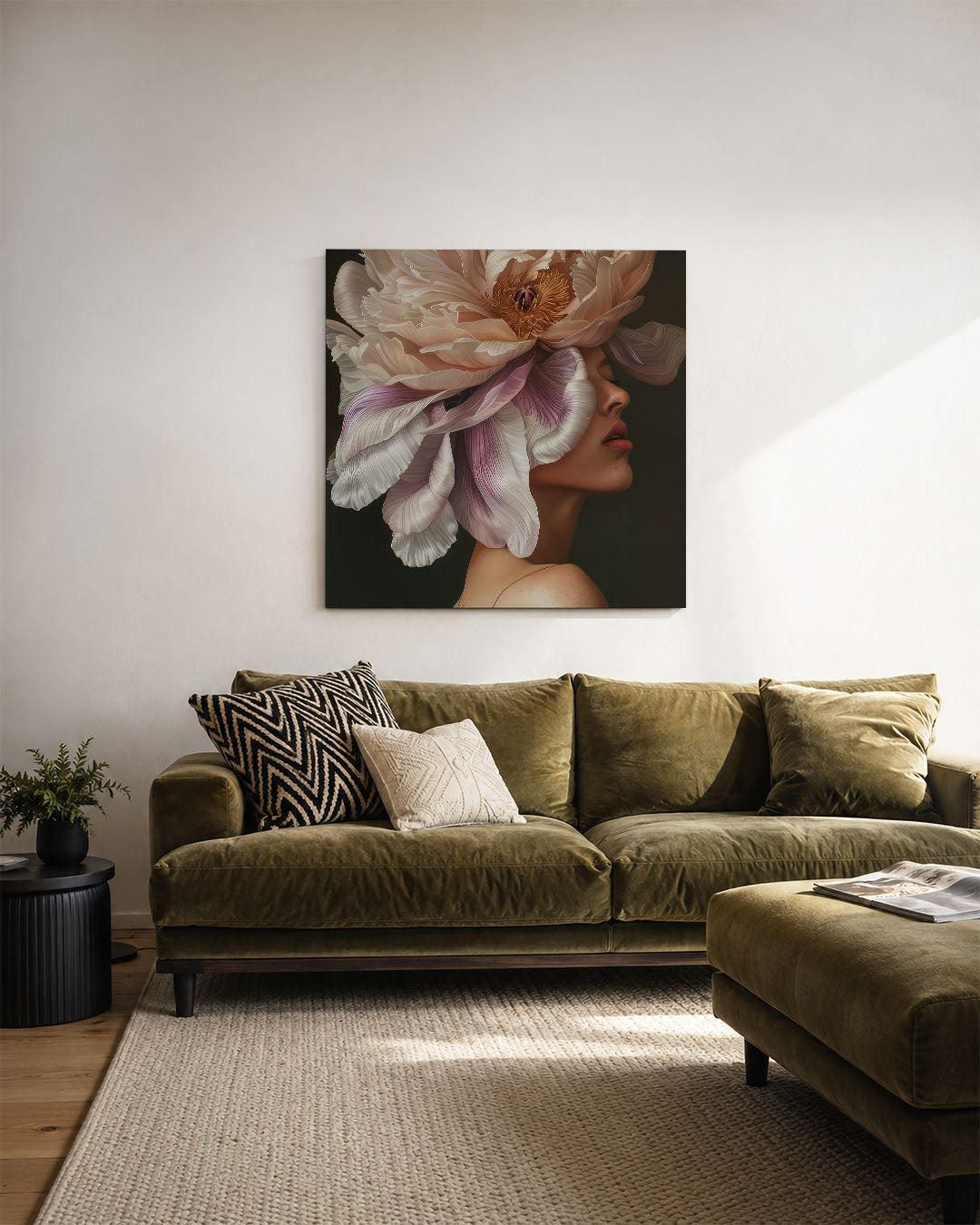 Bloemrijke droom Kunstwerk