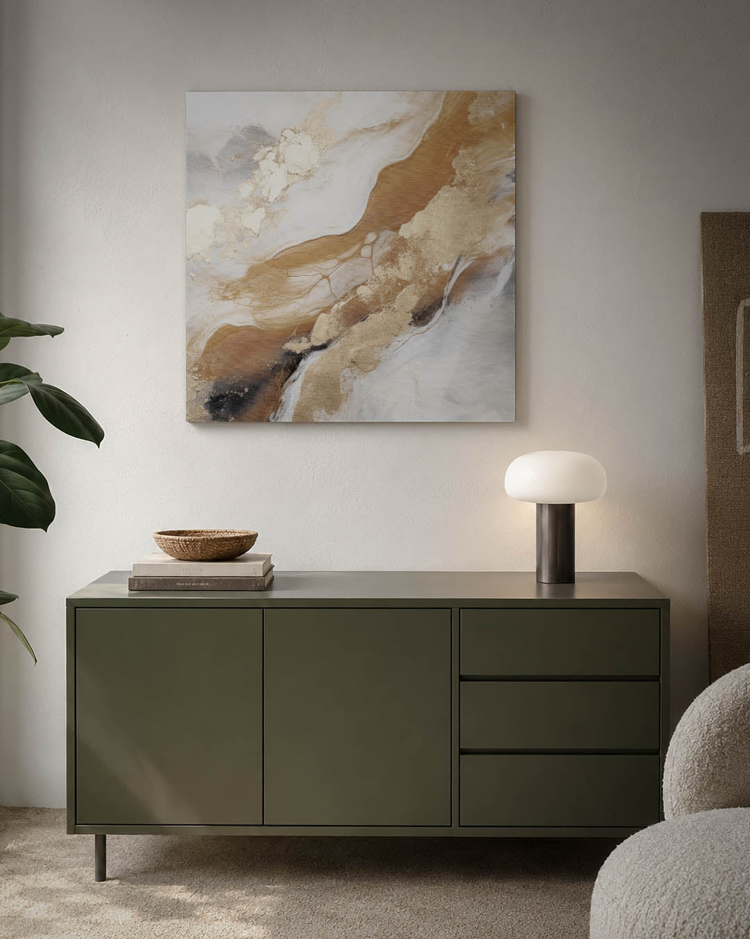 Organische vormen Kunstwerk