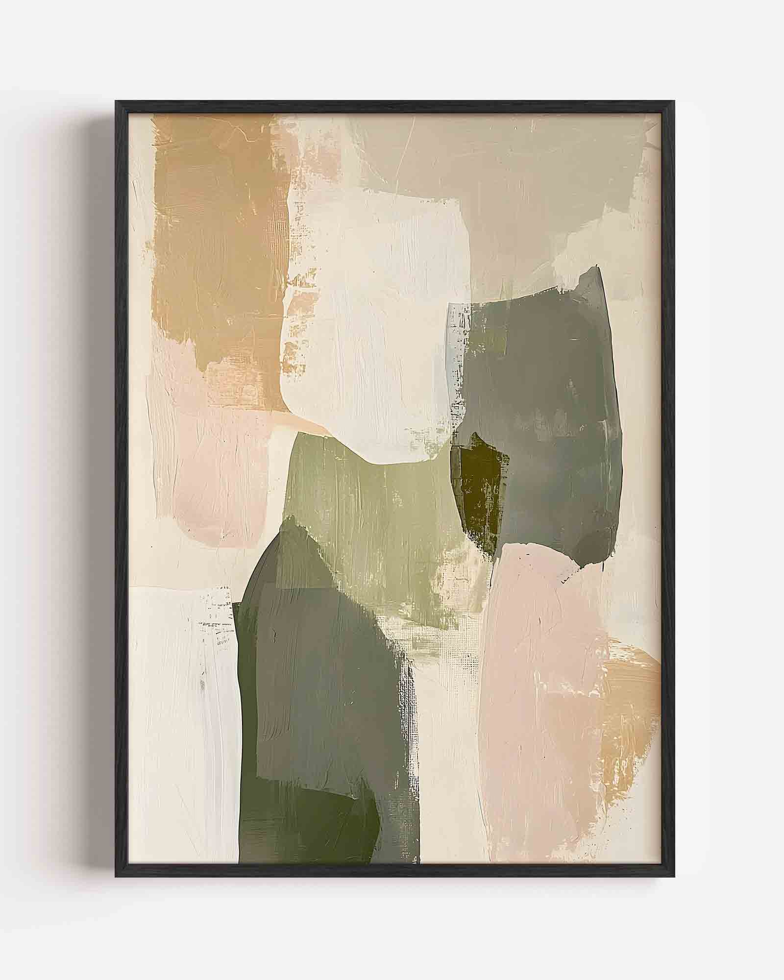 Abstracte vormen Poster
