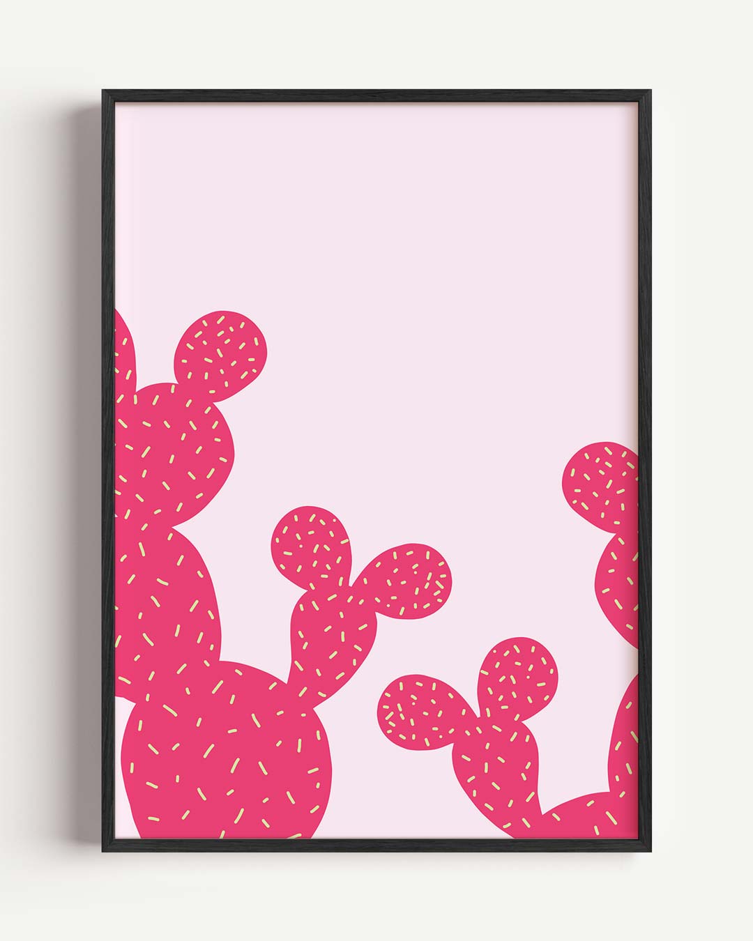 Trendy Cactus Poster-WallArtistic