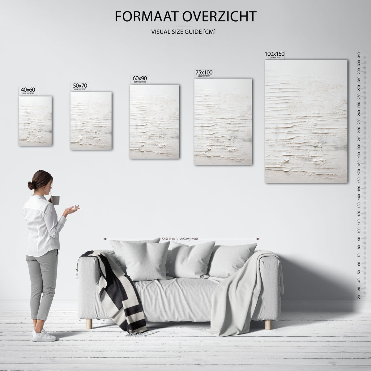 Gelaagde textuur Kunstwerk