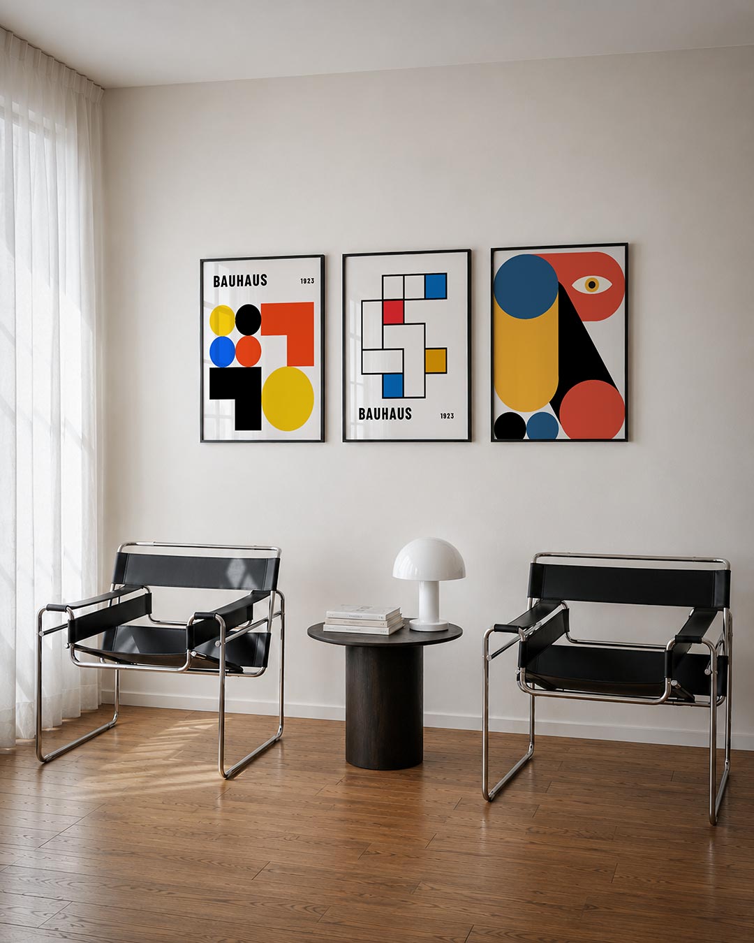 Vormen en kleurvlakken Posterset